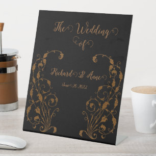 Signe De Table Mariage vintage Romantique Steampunk Fairytale