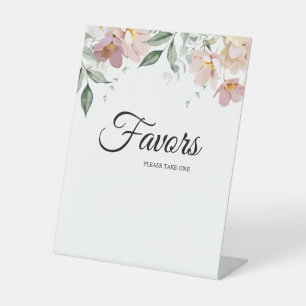 Signe De Table Mariage Vintage rose et mauve