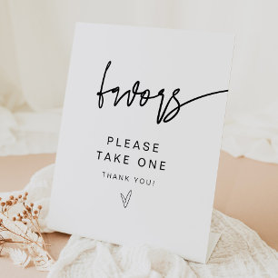 Signe De Table MARLO Bold Contemporary Font Favoriser Table