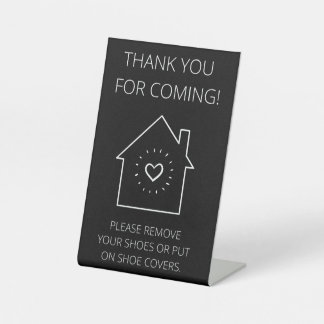 Signe De Table Merci Pour Les Prochains Open House (Retirer Chaus