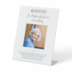 Mère de Groom Photo Save A Seat Mariage