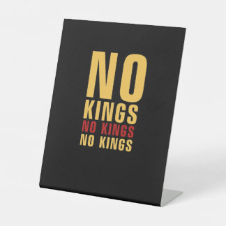 Signe De Table Minimalistic Design No Kings Rebellious No Kings C