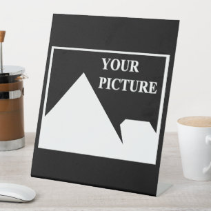 Signe De Table Moderne simple Créez votre propre image Mariage