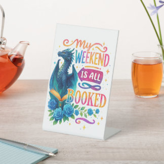 Signe De Table Mon Week-End Est Réservé