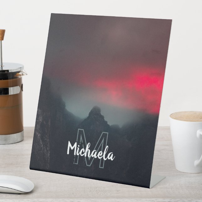 Signe De Table Monographie des nuages brûlants, du brouillard et  (In SItu)