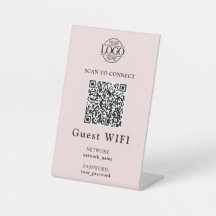 Mot de passe Wifi simple & Réseau | Code QR Entrep