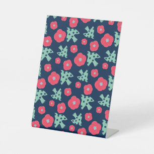 Signe De Table motif_7_camellia et oiseau_1