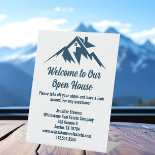Signe De Table Mountain Real Estate Company Custom Open House