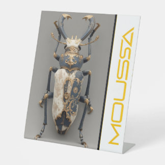 SIGNE DE TABLE MOUSSA  PEDESTAL SIGN