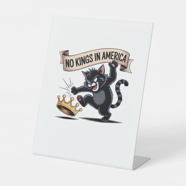 Signe De Table No Kings In America Classic Creative Style (Recto)