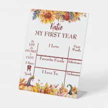 Notre petit Citrouille tourne un an