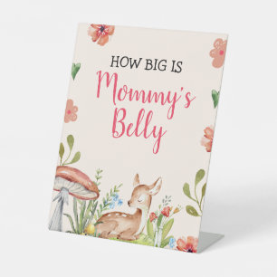Signe De Table Oh Deer Décorations de fête de fille Baby shower j