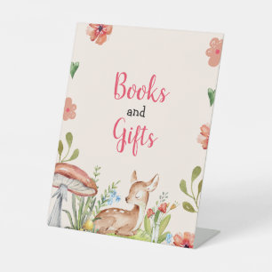 Signe De Table Oh Deer fêtes décorations Baby shower fille