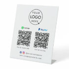 Paiement de code QR | Logo de numérisation Paypal 