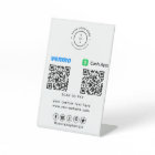 Paiement de deux codes QR | Analyser pour payer |