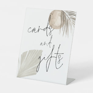 Signe De Table Pampas Grass Cards Cadeaux Script Mariage