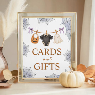 Signe De Table Pancarte de table pour cartes et cadeaux Halloween
