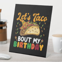 Parlons Taco De Mon Anniversaire Cinco De Mayo Fêt