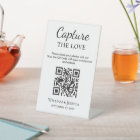 Partage photo mariage avec code QR