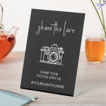Partagez l'amour - Hashtag Mariage