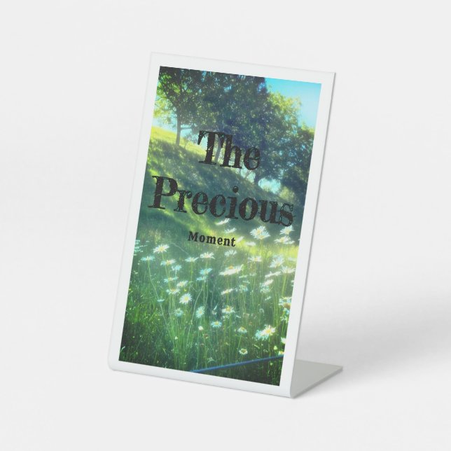 Signe De Table Pedestal Sign (Recto)