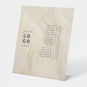 Signe De Table Peint Abstrait Naturel Élégant tarif