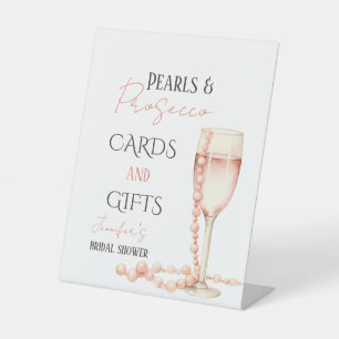 Signe De Table Perles & Prosecco Blush Fête des mariées rose Favo
