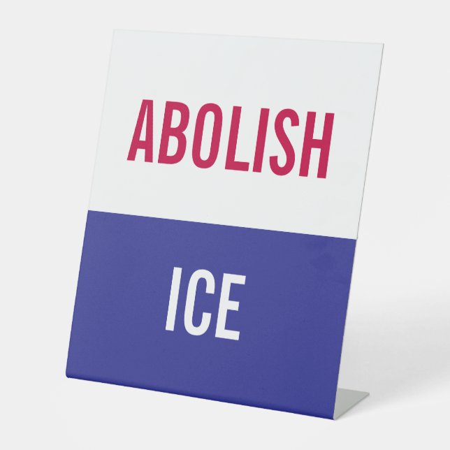 Signe De Table Personnalisé Anti Givre Protestation Personnelle (Recto)