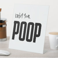 Personnalisé Profitez De Votre Poop Funny Pooping