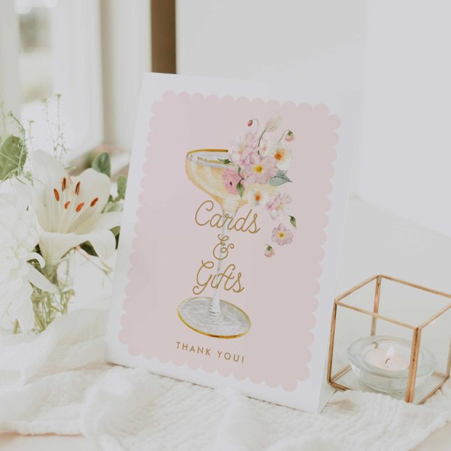 Signe De Table Pétales et Cartes de poursuite et Cadeaux (Créateur téléchargé)