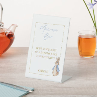 Signe De Table Peter lapin babyshower