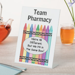 Signe De Table Pharmacie ou technicien