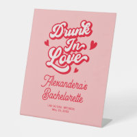 Pink Drunin love Bachelorette Party Signal