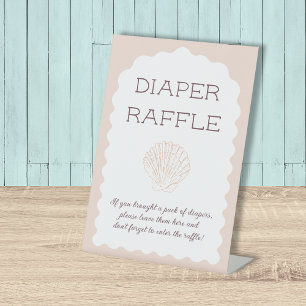 Signe De Table Plaque de cuisson Repas Plage Babe Baby shower de