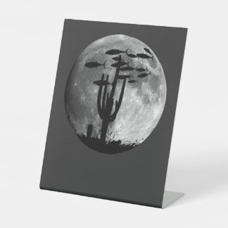 Signe De Table Poisson du ciel lunaire