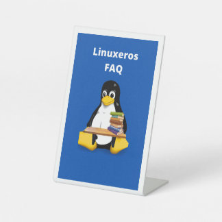 Signe De Table Porta celular Linuxeros FAQ
