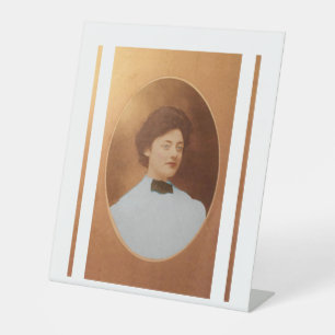 Signe De Table Portrait de Clara Sage Talla Johnson 1909 art fin