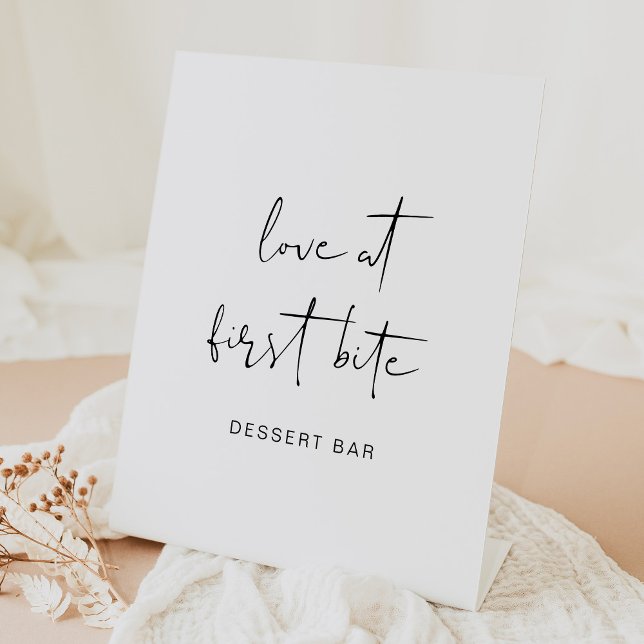 Signe De Table Poster du bar minimaliste moderne Edgy (Créateur téléchargé)