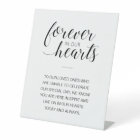 Pour toujours dans nos coeurs Mariage commémoratif