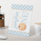 Premier anniversaire de la petite citrouille paste