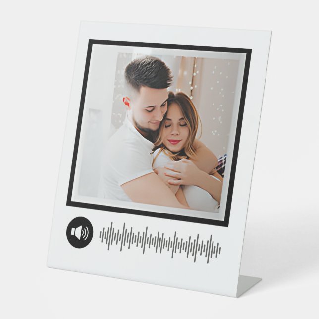 Signe De Table Profitez du son de l'amour (Recto)