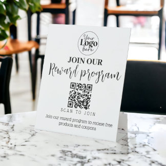 Signe De Table Programme de récompense pour les petites entrepris