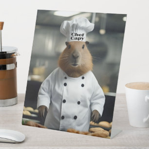 Signe De Table Prouesse en Pâtisserie : Le Capybara Culinaire