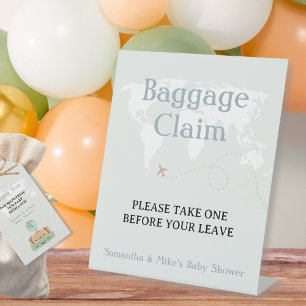 Signe De Table Réclamation des bagages Merci de prendre un cadeau