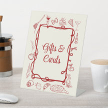 Red Ciao Miss Fête des mariées italienne Cadeaux &