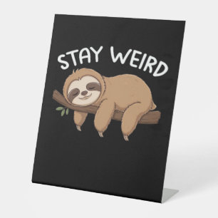 Signe De Table Restez bizarre paresse drôle pour les hommes amour