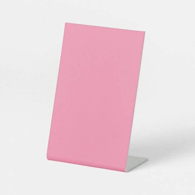 Signe De Table Rose Baker-Miller (couleur solide) (Recto)
