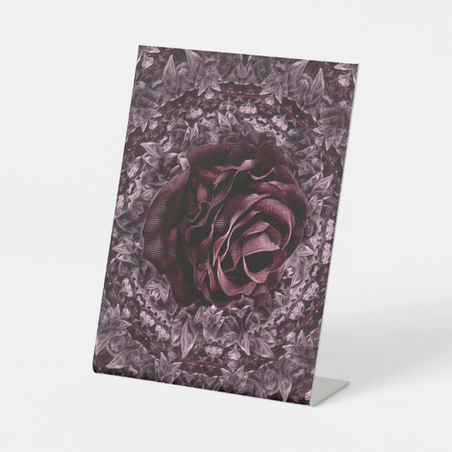 Signe De Table Rose Mandala (Recto)