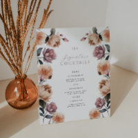 Rose vintage Signature Cocktail Mariage Table