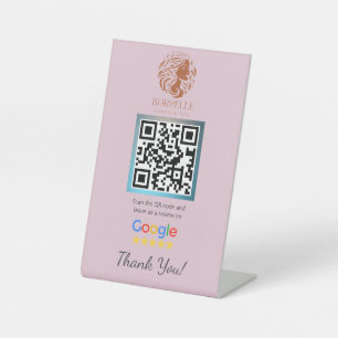 Signe De Table Salon rose Google Compteur d'examen Stand Modèle